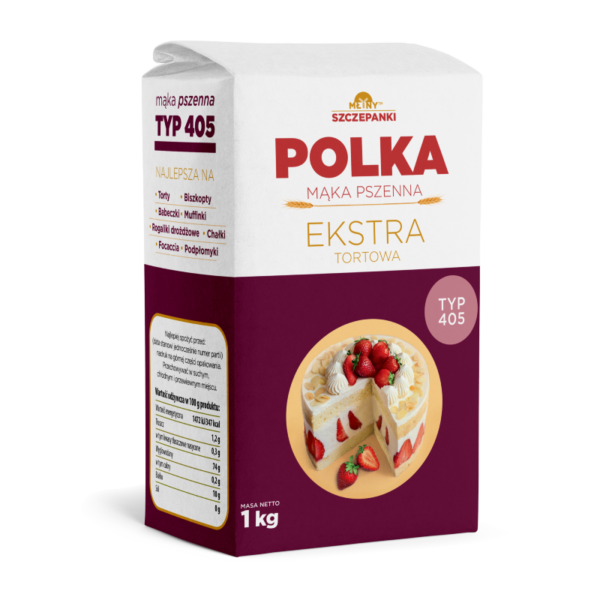Mąka Polka Tortowa Ekstra Typ 405